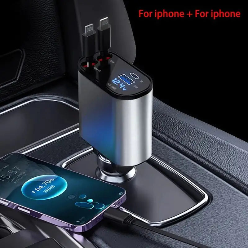 ProRoll Car Charger - Intrekbare autolader